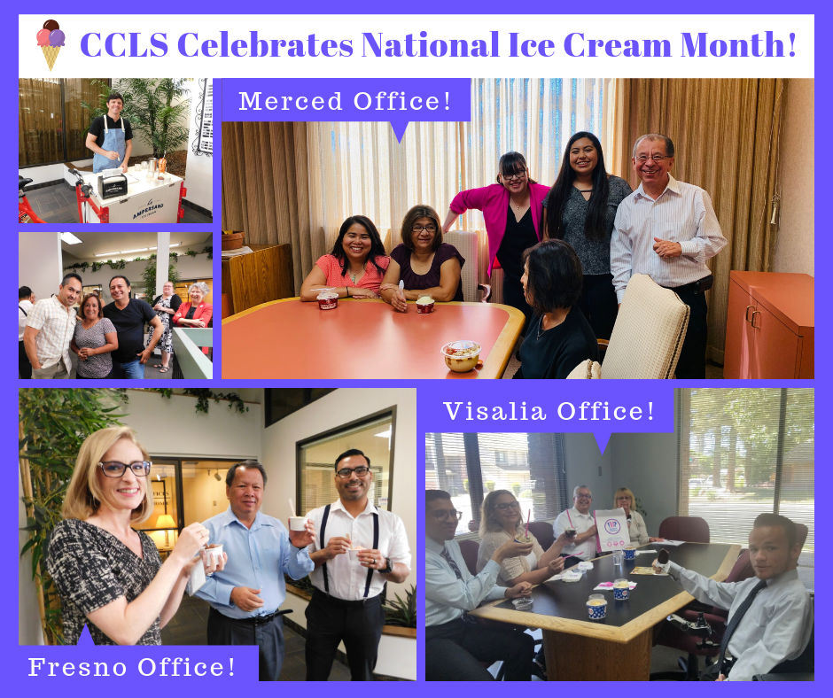 CCLS National Ice Cream Month Celebration 2019!