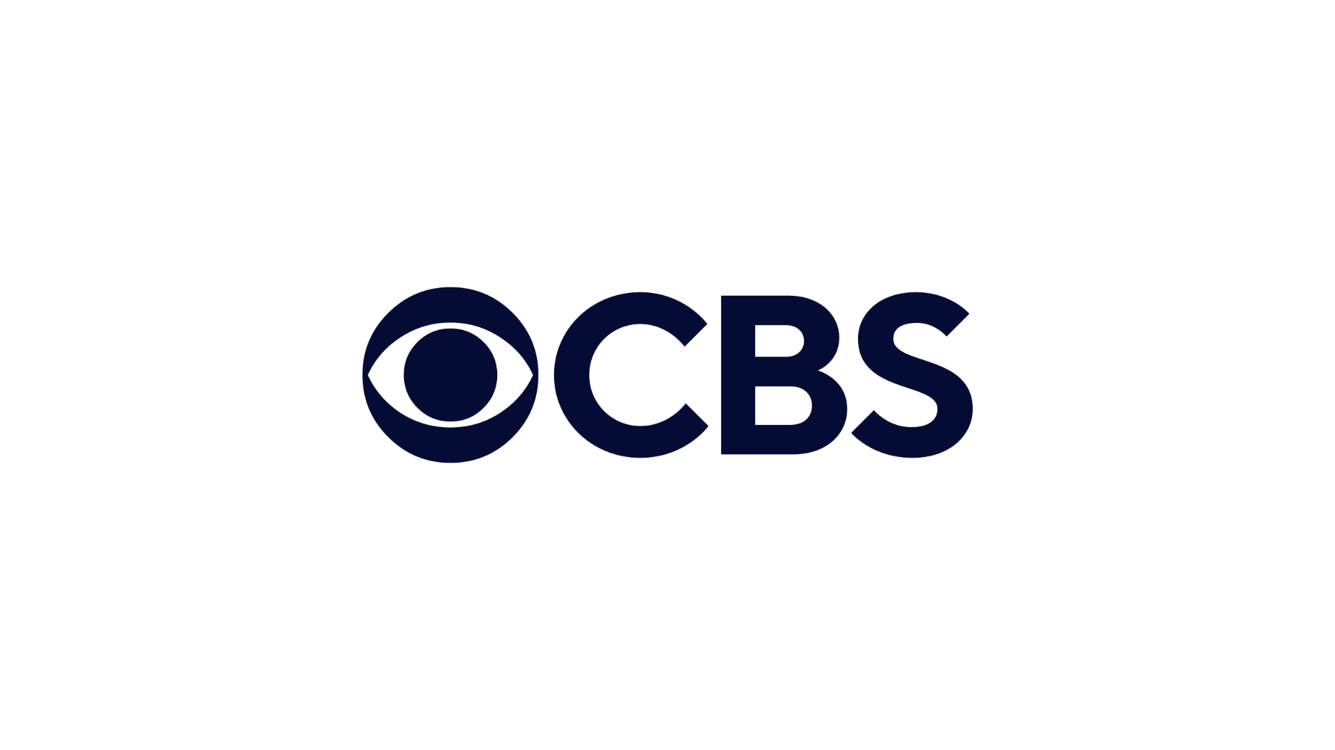 CBS Logo in Navy on White Background